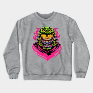 Crazy Monster Crewneck Sweatshirt